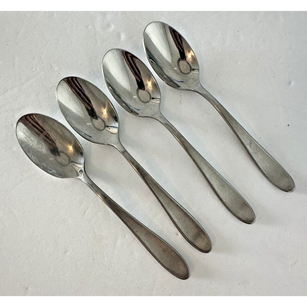 Mikasa Silverware Stainless Flatware Set 4 Teaspoons Replacement